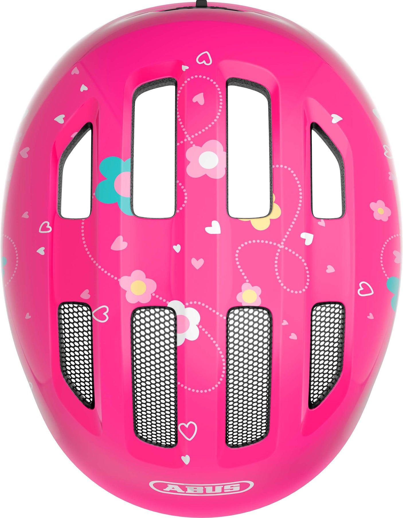 ABUS Smiley 3.0 Helm Kinderen roze vlinder