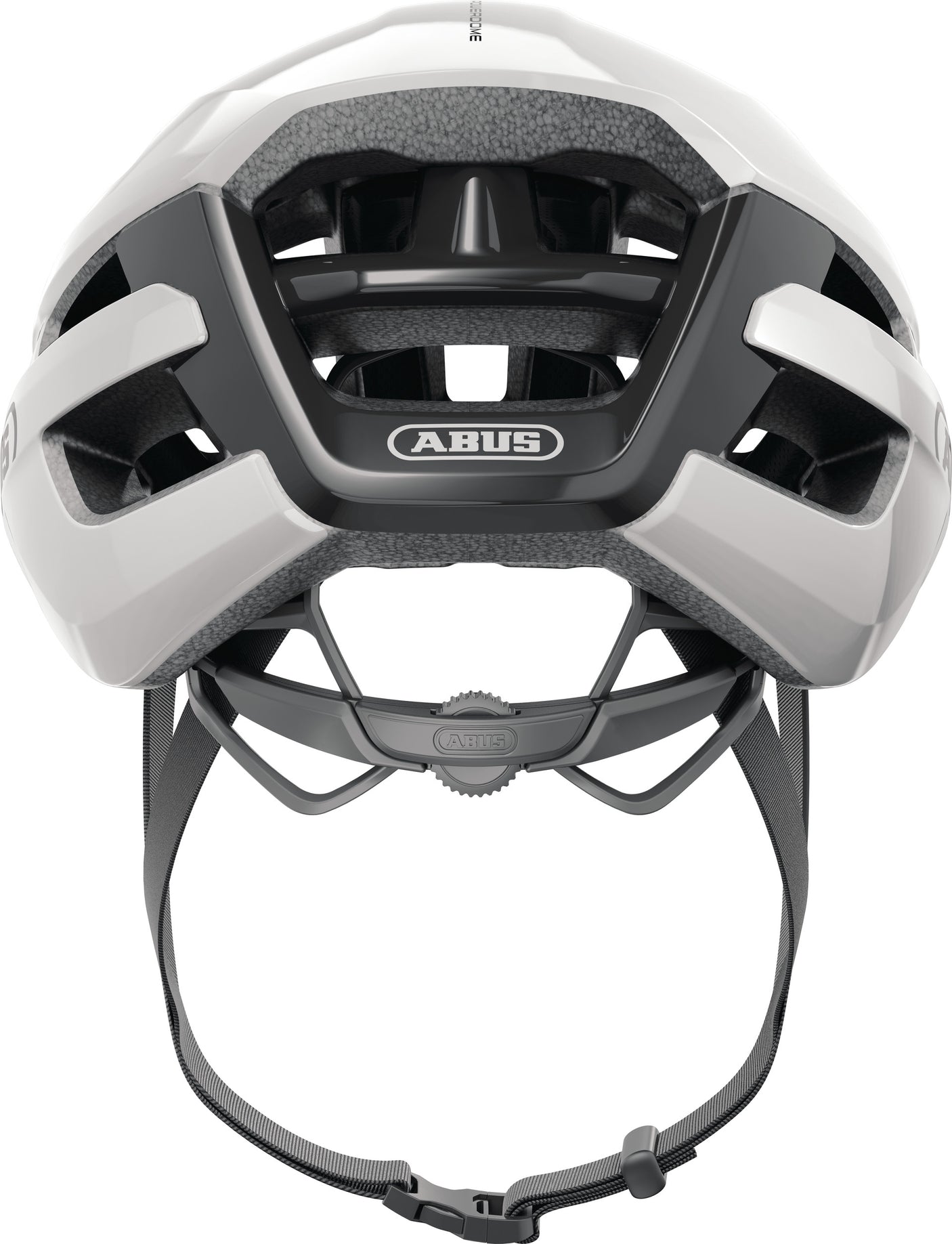 ABUS Powerdome helm Road glanzend wit