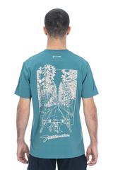 CUBE Biologisch T-shirt Fichtelmountains GTY FIT