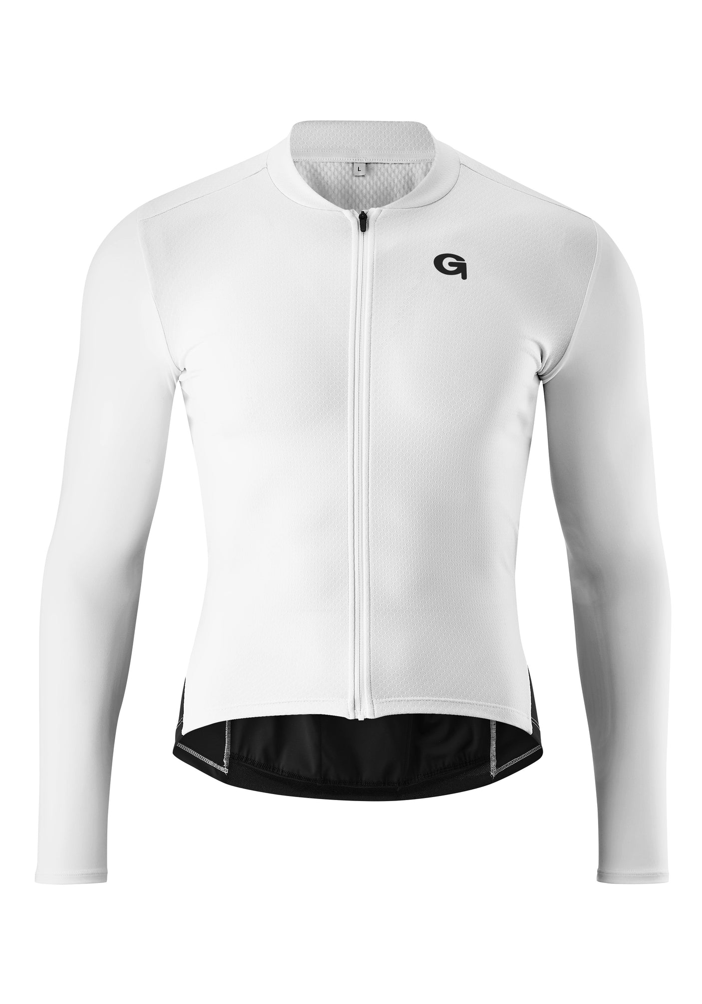 Gonso Sitivo Trikot Longsleeve M white / black