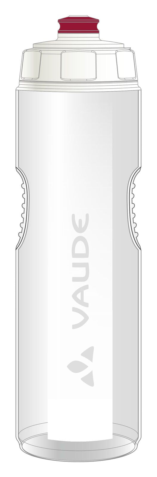 VAUDE fietsfles 750ml transparant