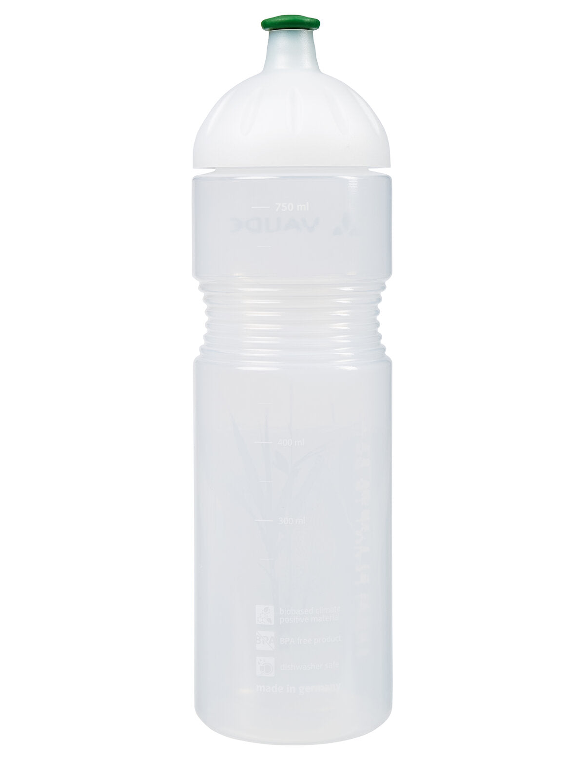 VAUDE Biologische fietsfles 750ml transparant