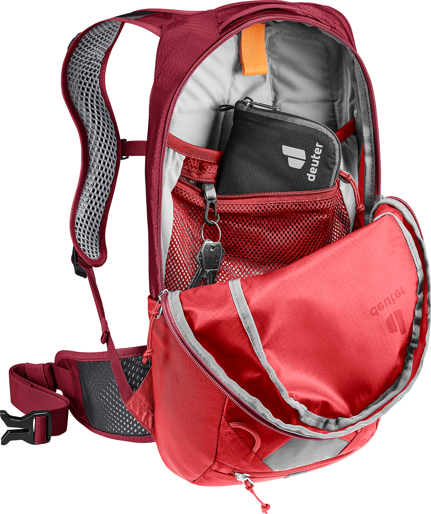 deuter Race 8 Fahrradrucksack cherry-masala