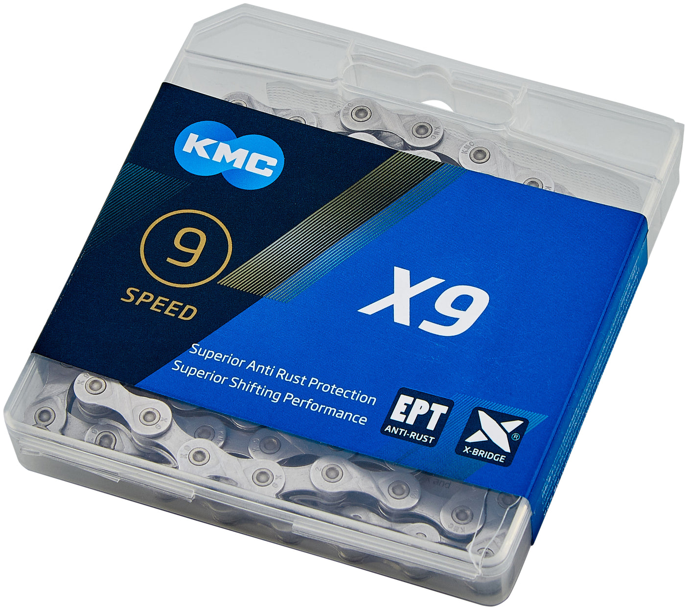 KMC X9 EPT-ketting 9 versnellingen