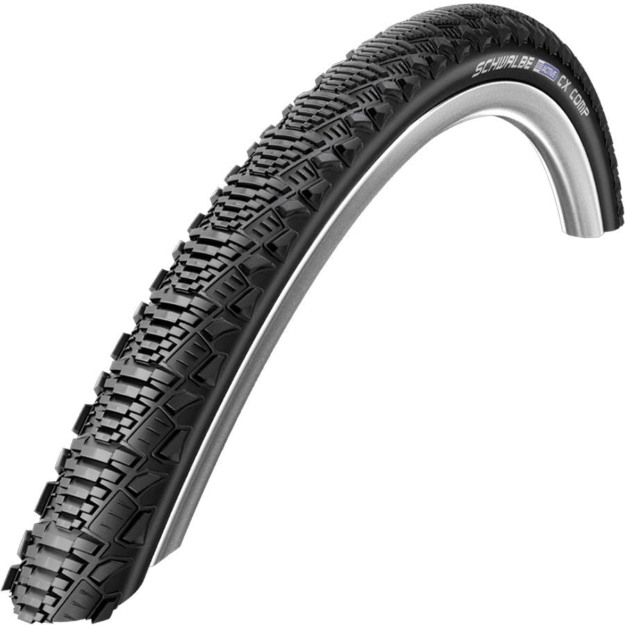 SCHWALBE CX Comp draadband Active 28" K-Guard SBC zwart