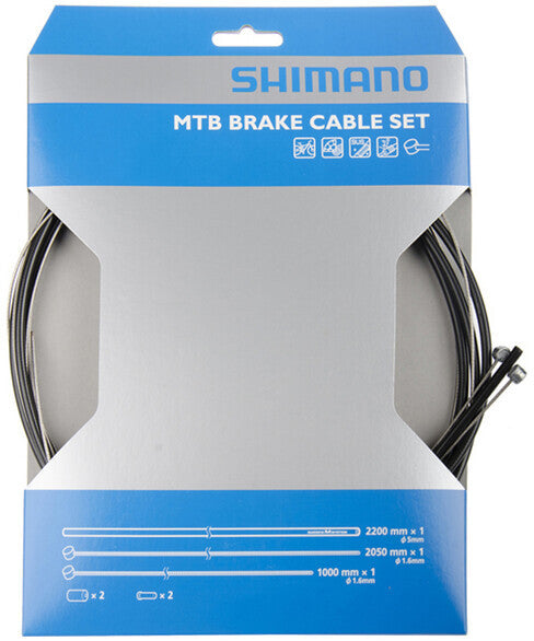 Shimano remkabel zwart