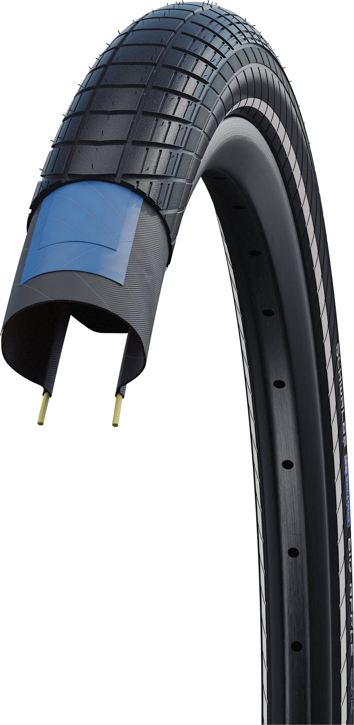 Schwalbe Big Apple Draadband Performance 26" RaceGuard Reflex