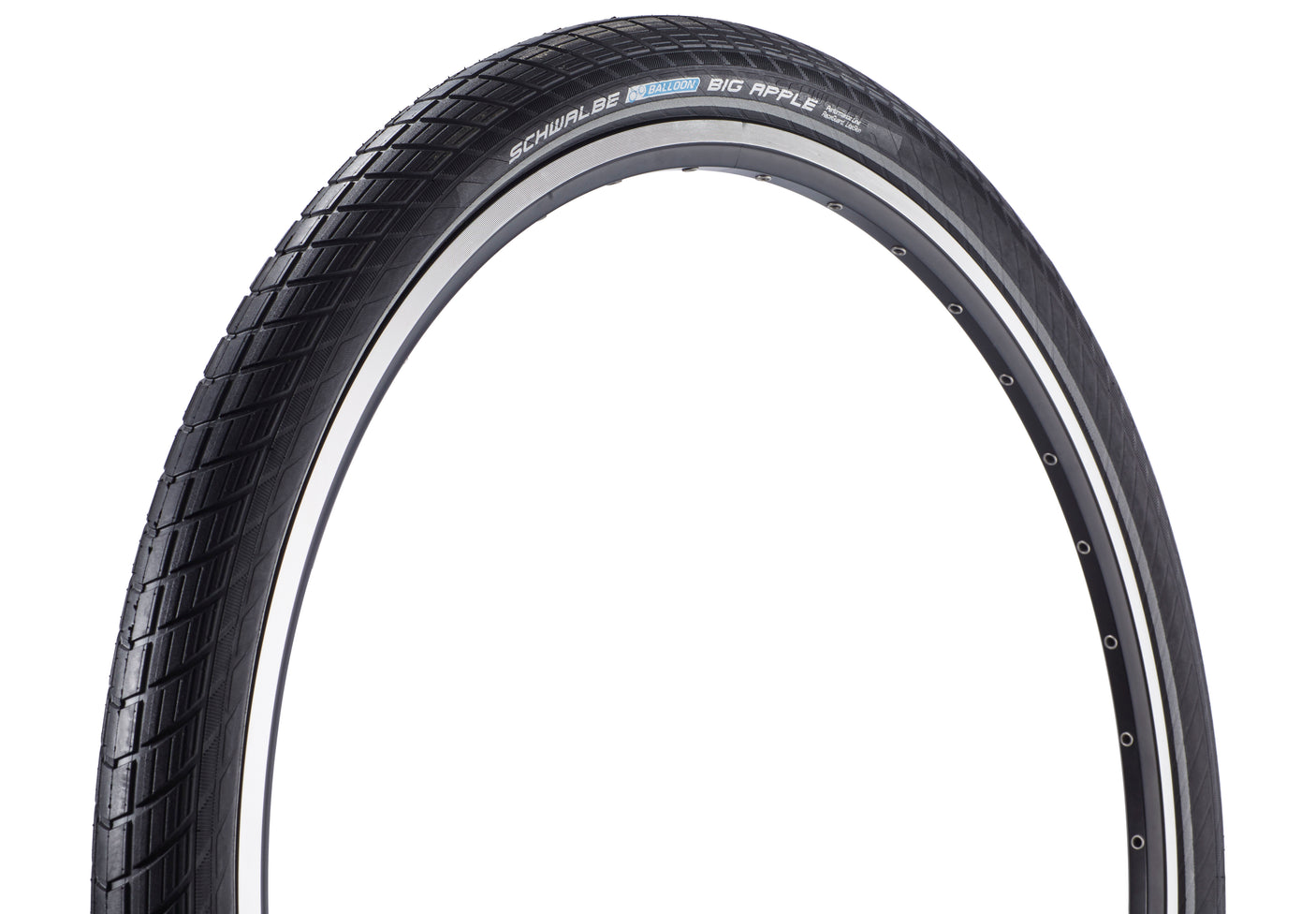 SCHWALBE Big Apple draadbandprestaties 28" RaceGuard Reflex