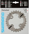 Shimano Deore XT FC-M785 kettingblad zilver