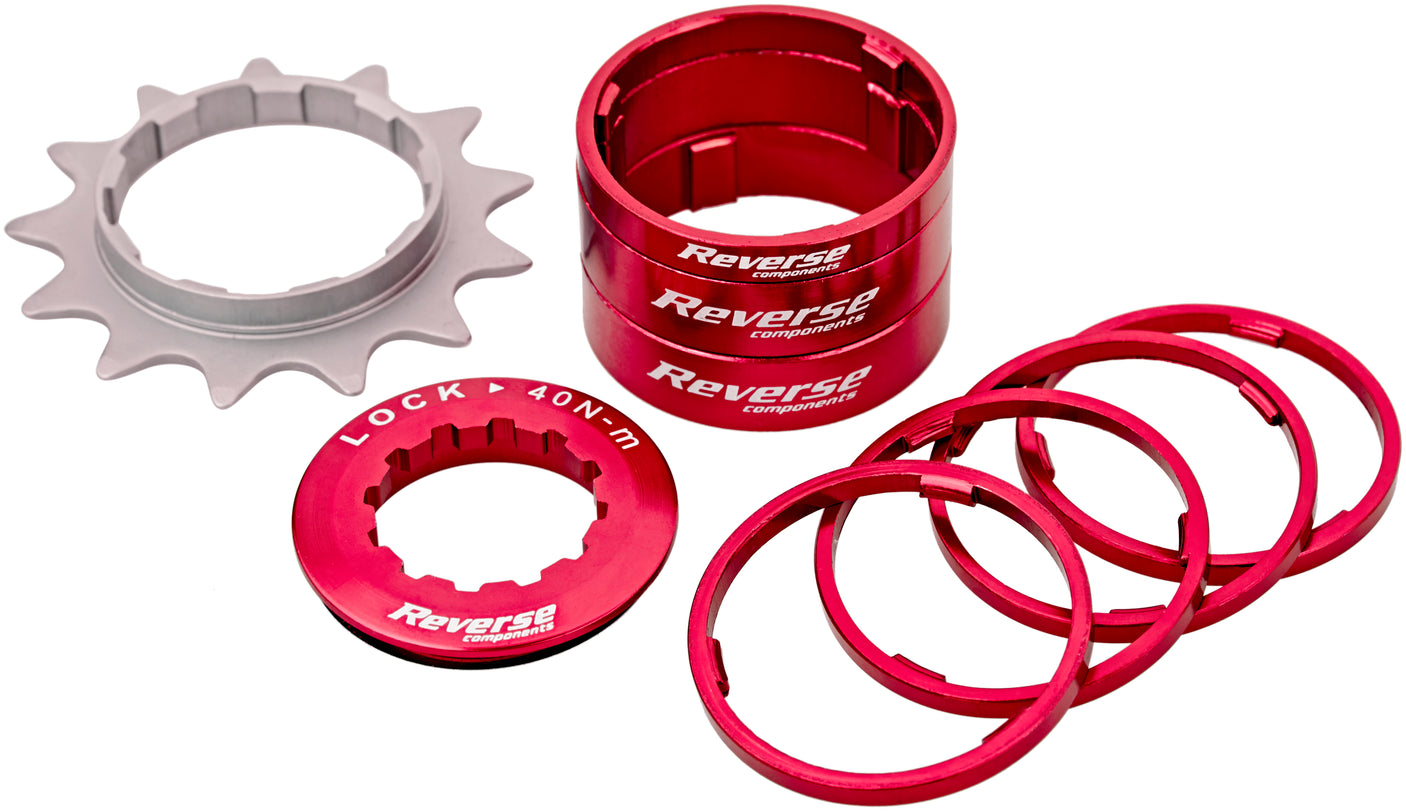 Reverse Single Speed ​​Kit rood