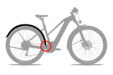 ACID spatbordenset 57 28" BB Mount 2.0 zwart