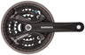 Shimano Acera FC-M361 crank 42/32/22 met kettingkastring zwart