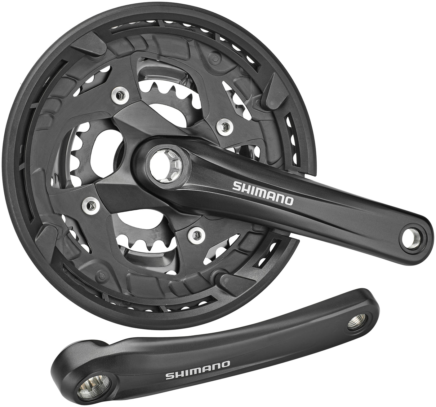 Shimano Alivio FC-T4010 crankstel Octalink 9-speed zwart