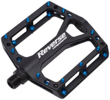 Reverse Black One pedalen zwart/blauw