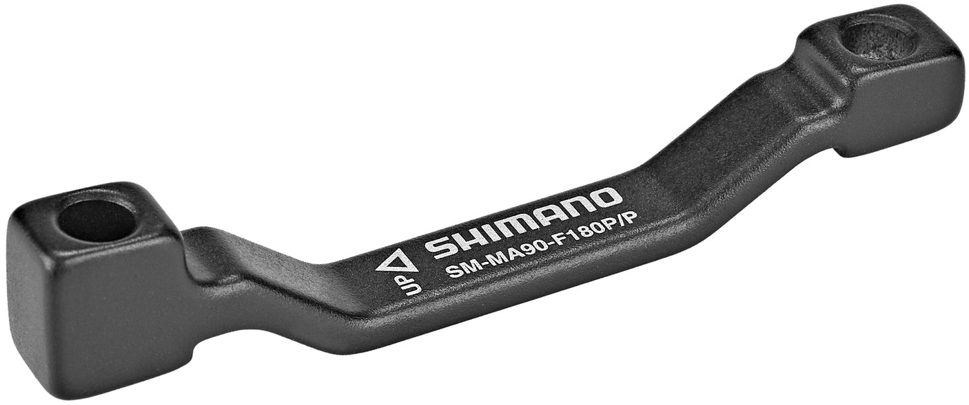 Shimano XTR SM-MA90-F180PPC adapter 180mm voorzijde zwart