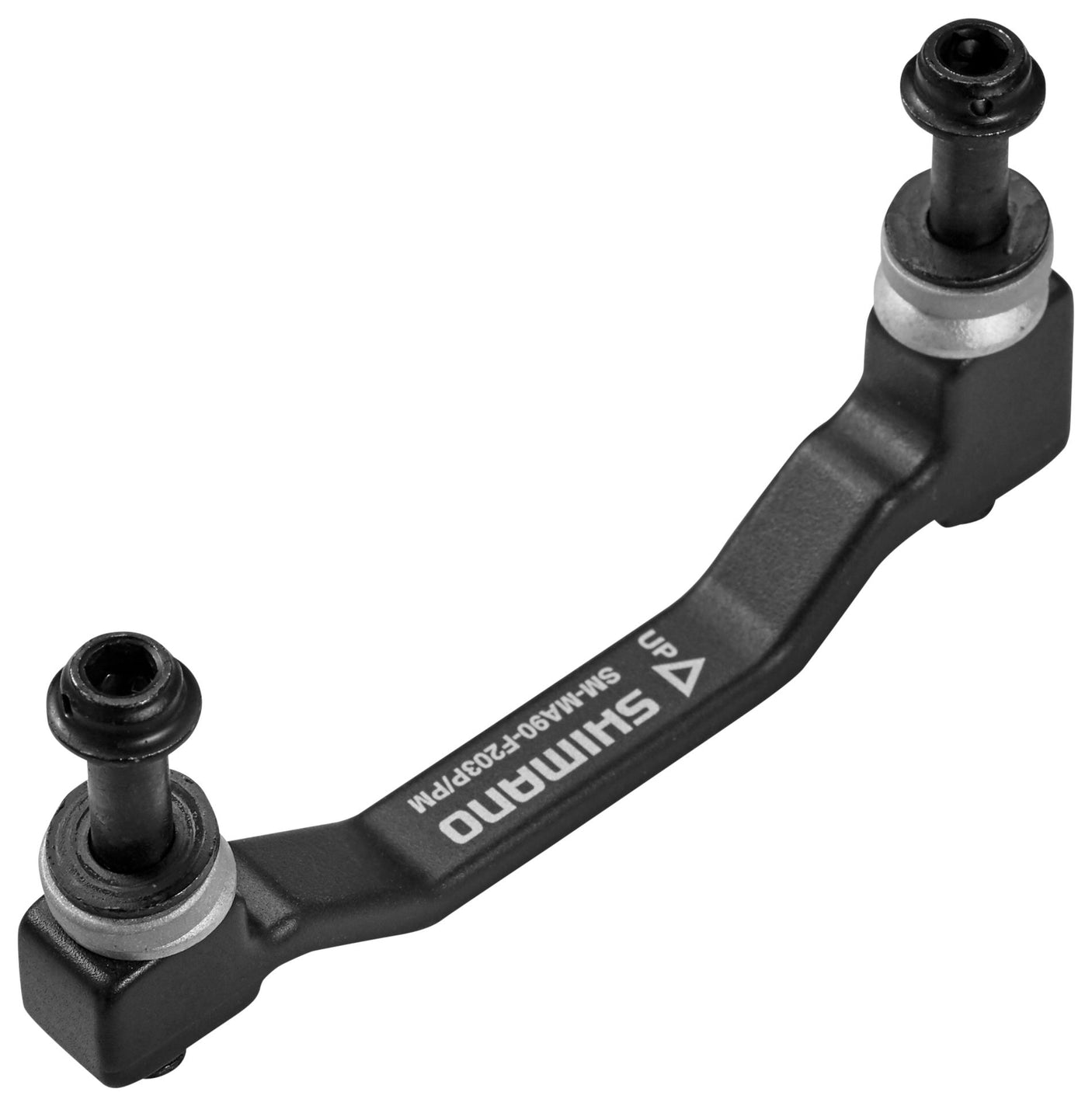 Shimano XTR SM-MA90 schijfremadapter 203 mm zwart