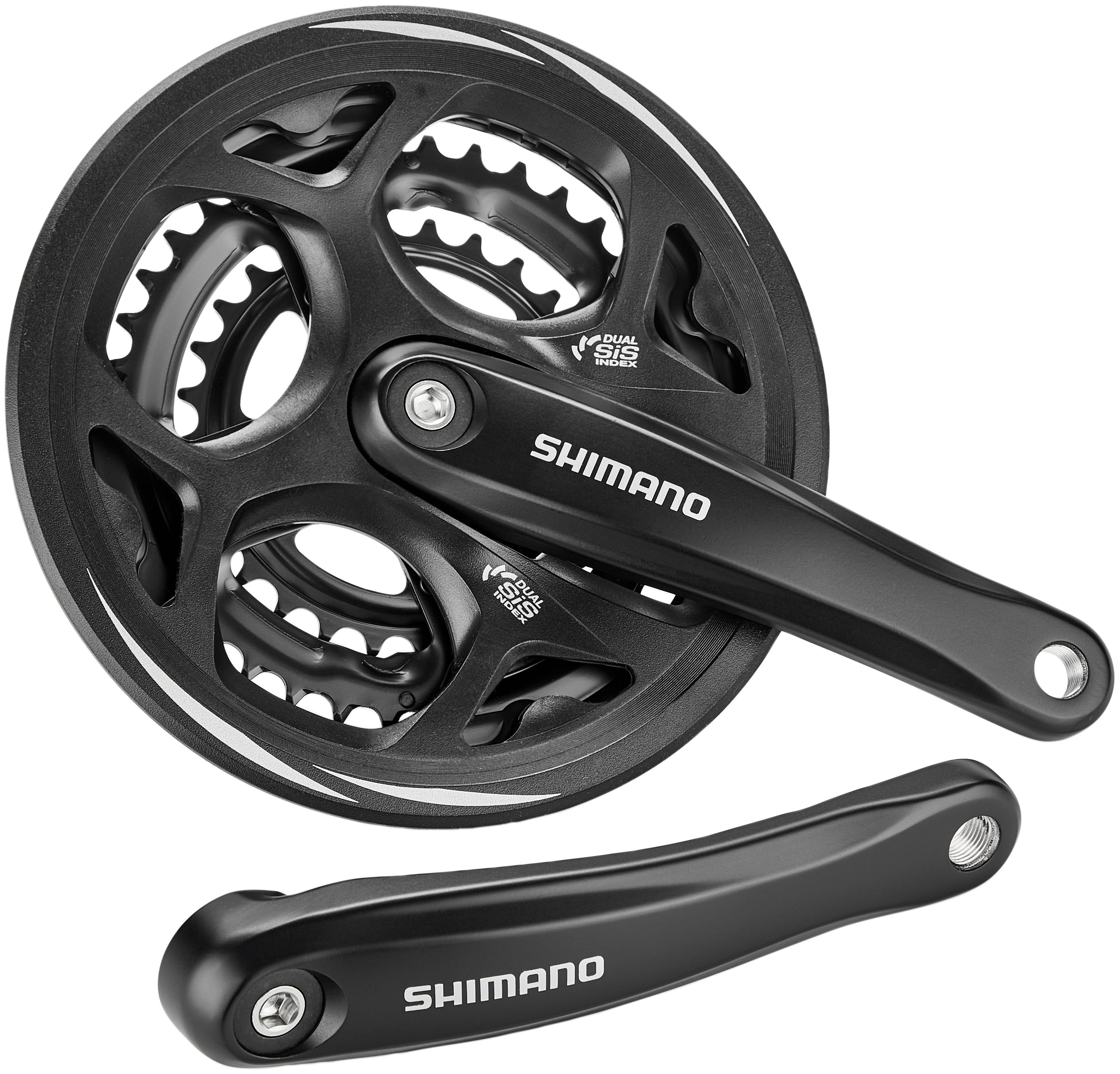 Shimano Altus FC-M311 crankstel 48/38/28 zwart