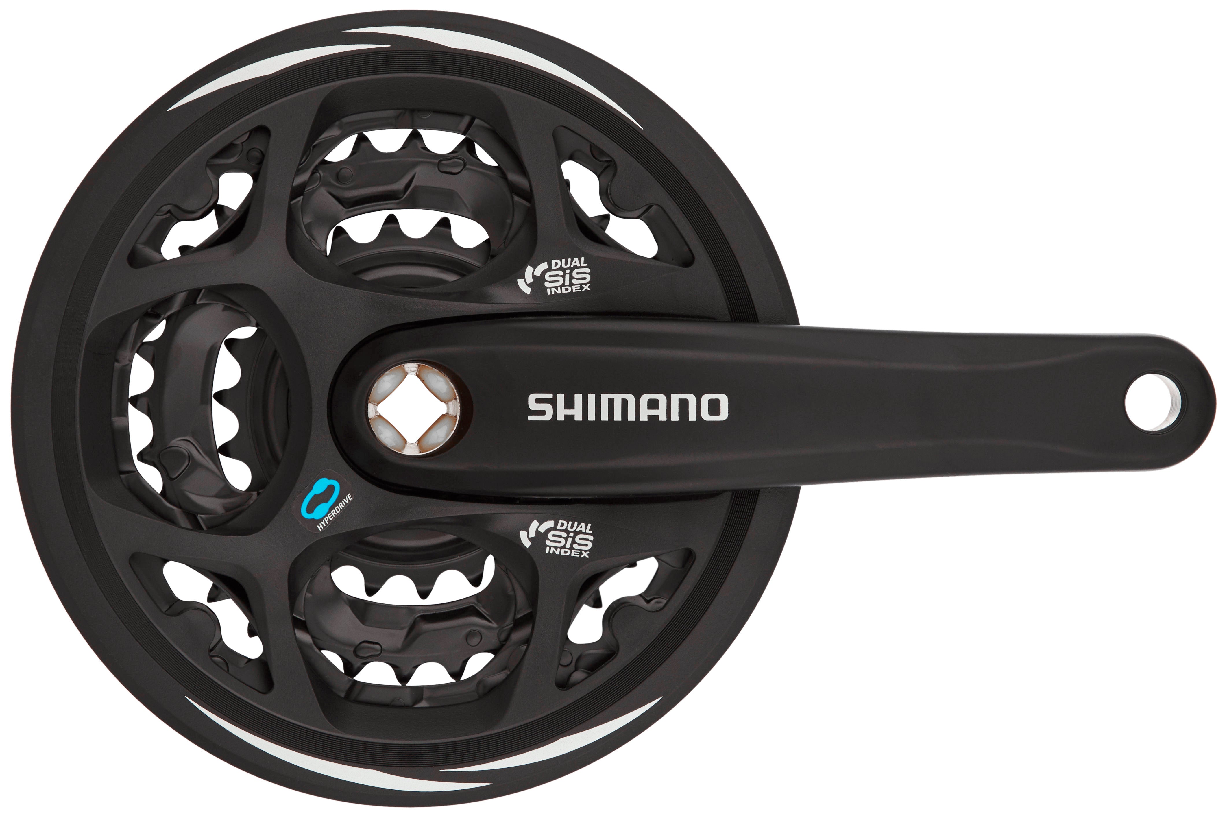 Shimano Altus FC-M311 crankstel 42/32/22 zwart