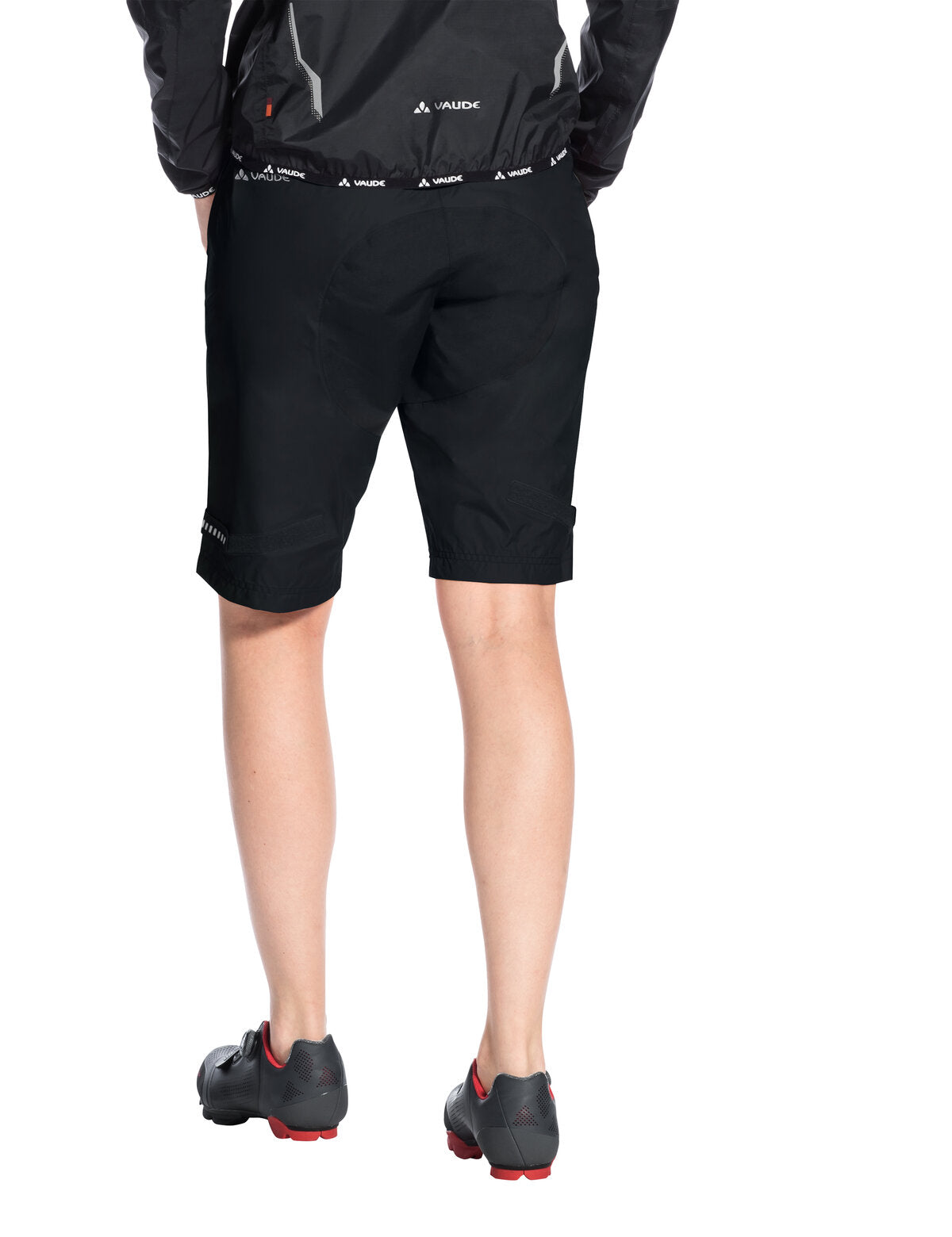 VAUDE Dropshort Dames zwart