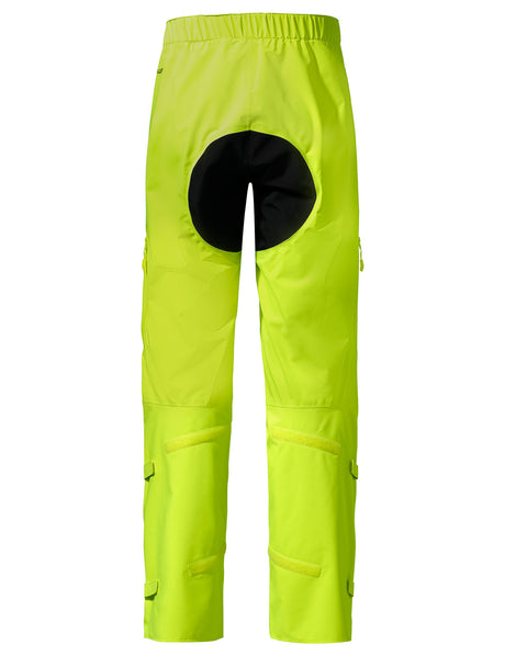 VAUDE Moab Regenbroek Heren neon geel