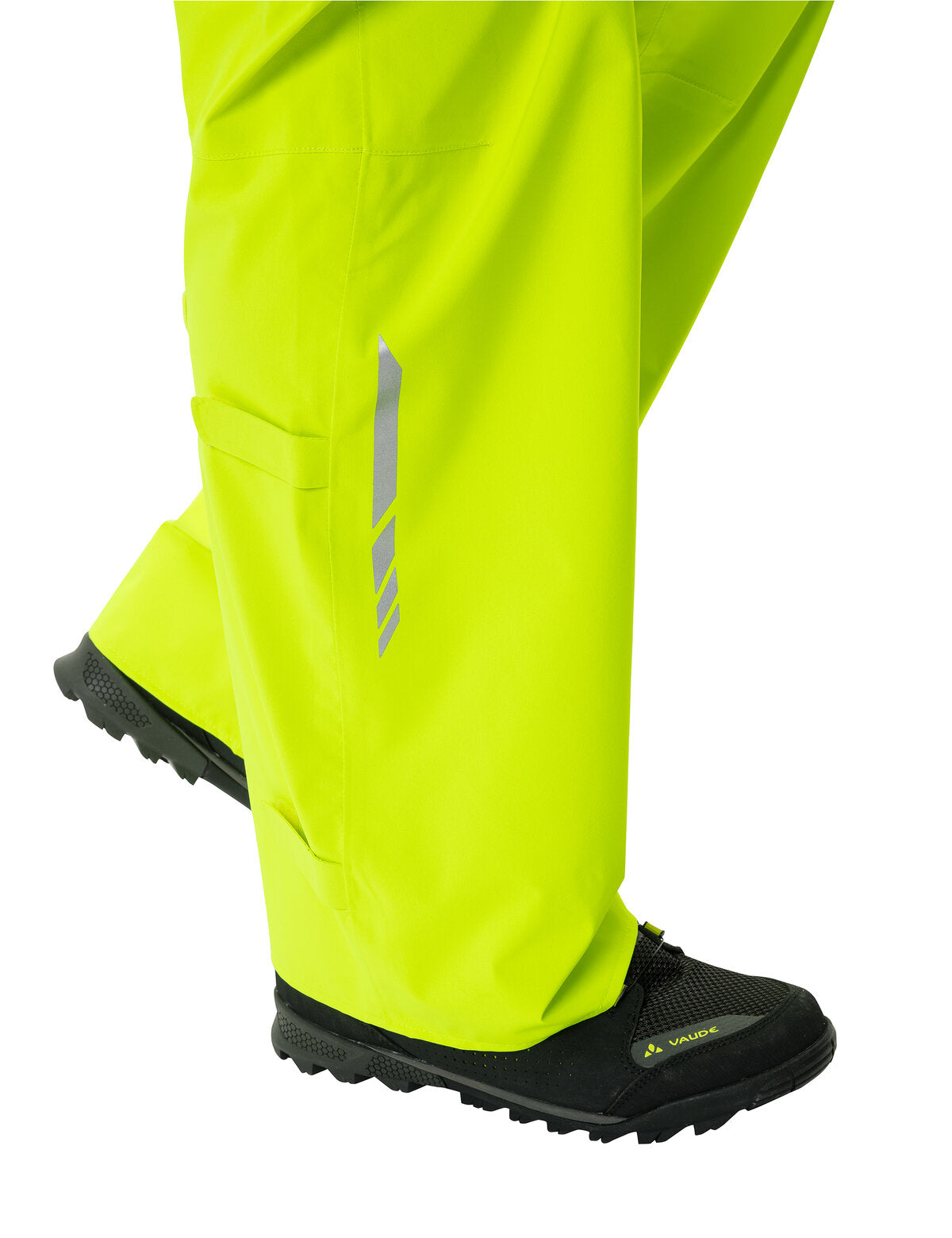 VAUDE Moab Regenbroek Heren neon geel