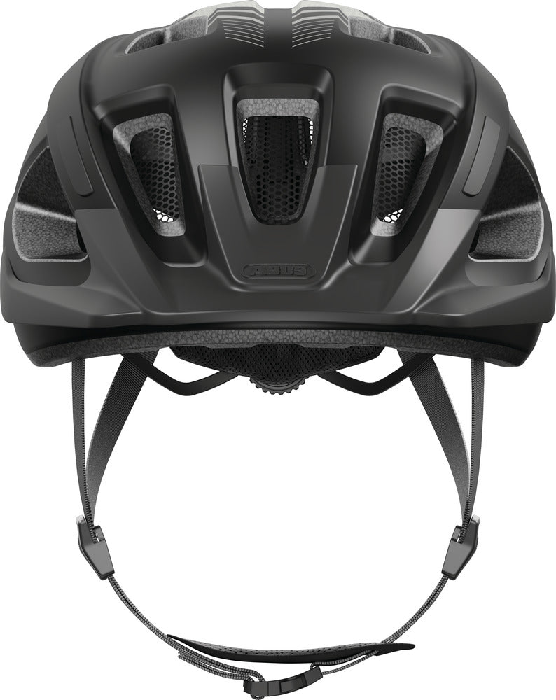 ABUS Aduro 3.0 LED-helm Urban race zwart