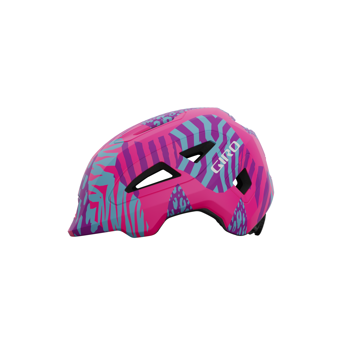 Giro Scamp II Helm matte pink animal