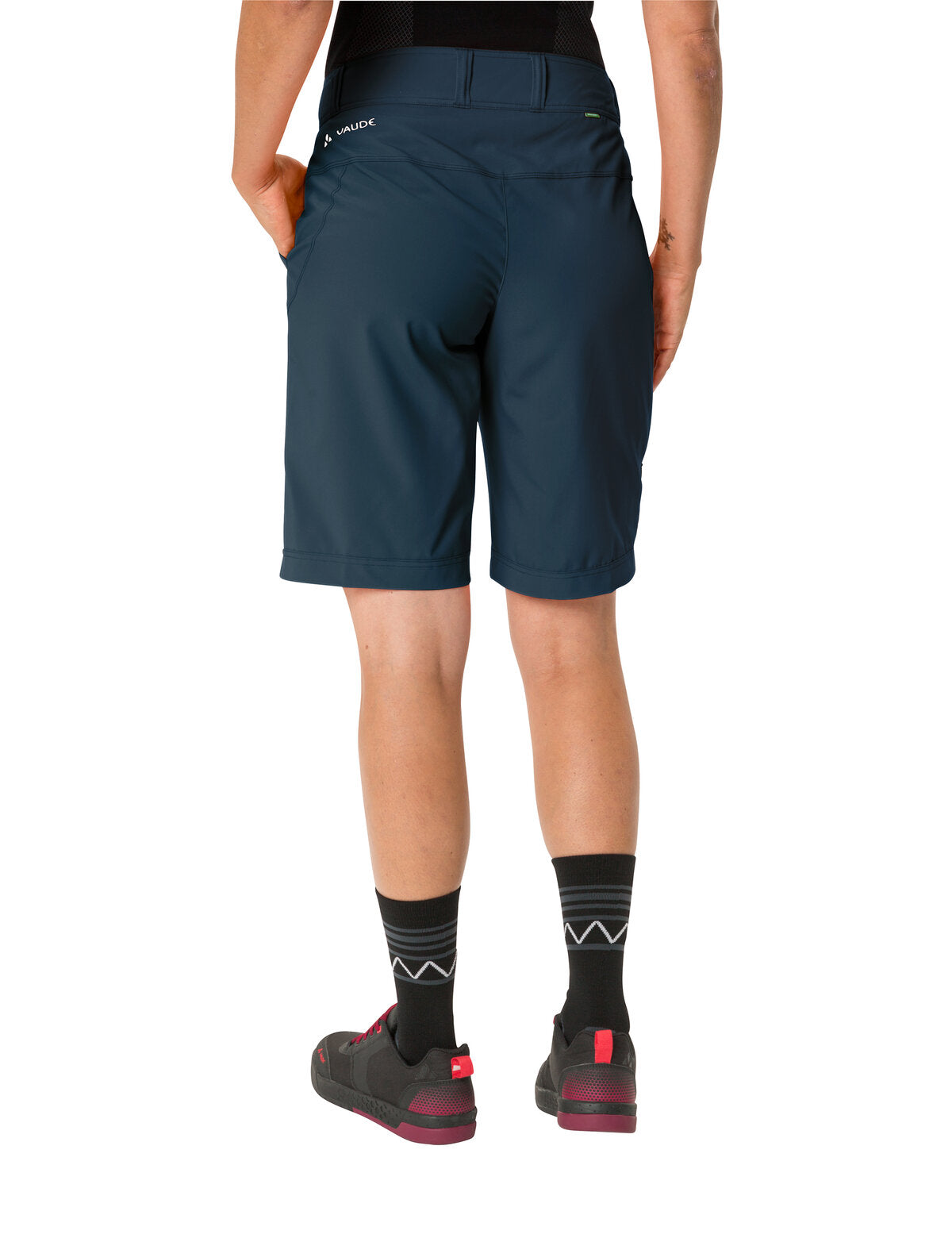 VAUDE Ledro Shorts Dames blauw