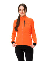 VAUDE Posta Softshell Jack Dames neon oranje