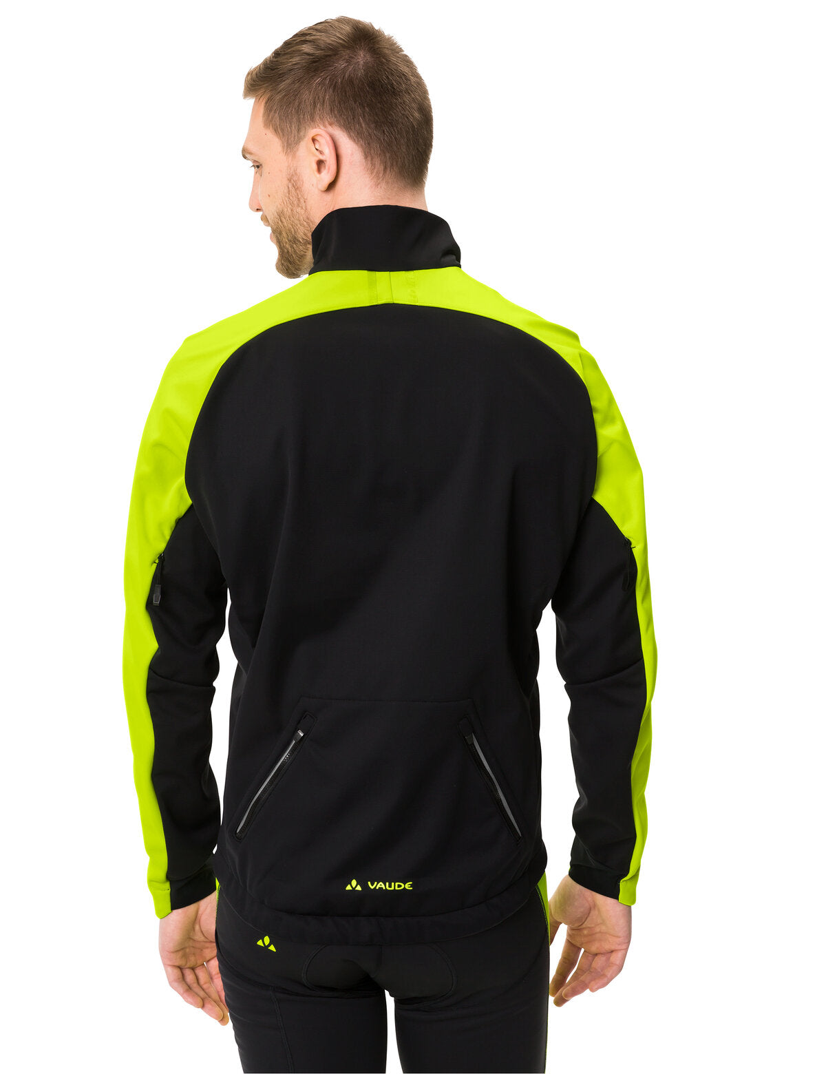 VAUDE Posta Softshell Jacket VI Heren neon geel