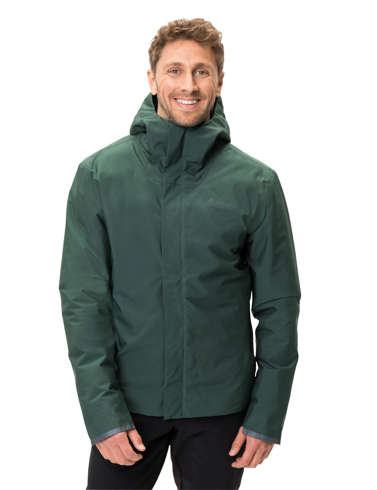 VAUDE Cyclist Warm Regenjack Heren groen