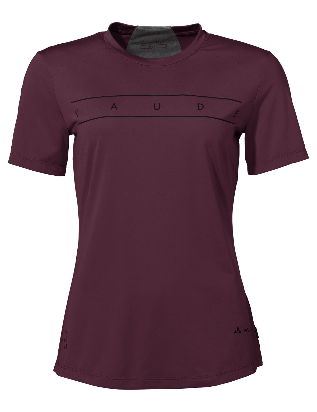 VAUDE Qimsa Logo Shirt Dames cassis