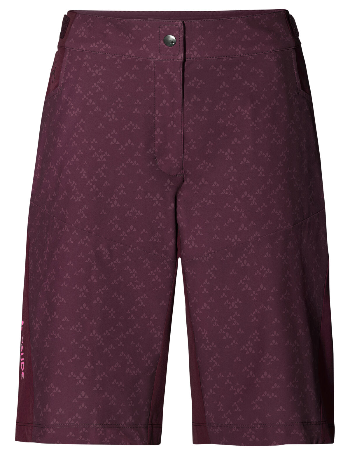 VAUDE Ledro Print Shorts Dames paars