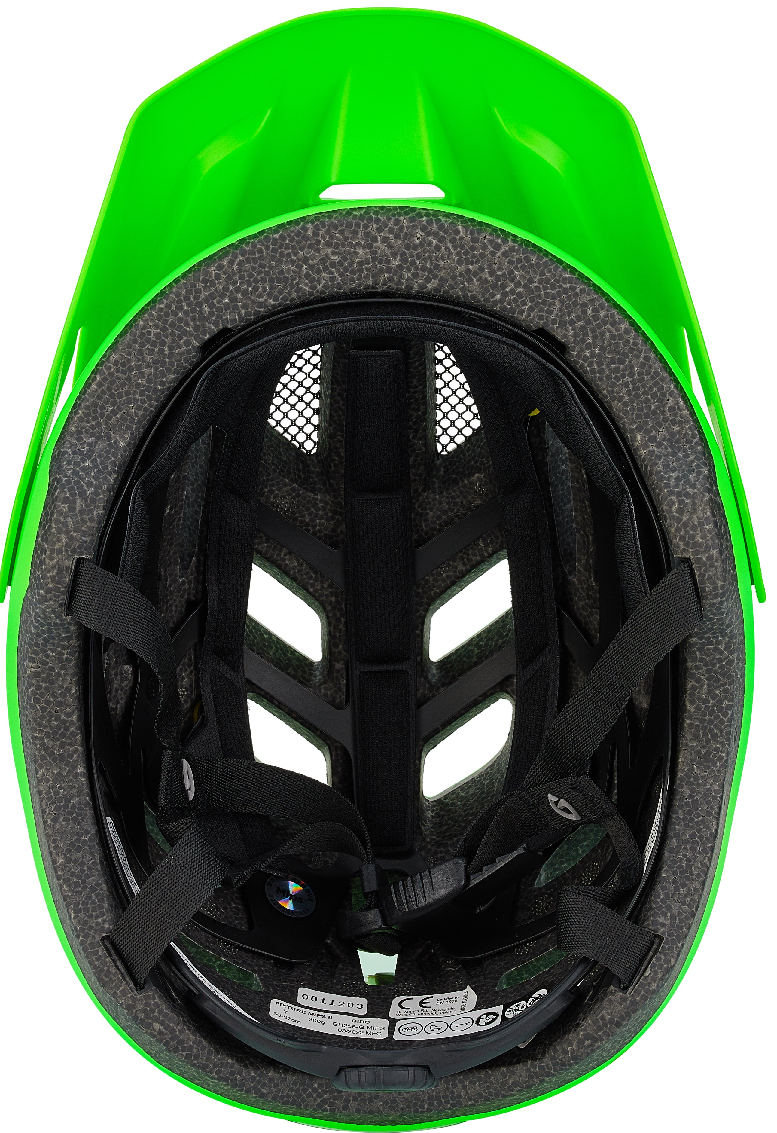 Giro Fixture Mips II Y Helm matte bright green