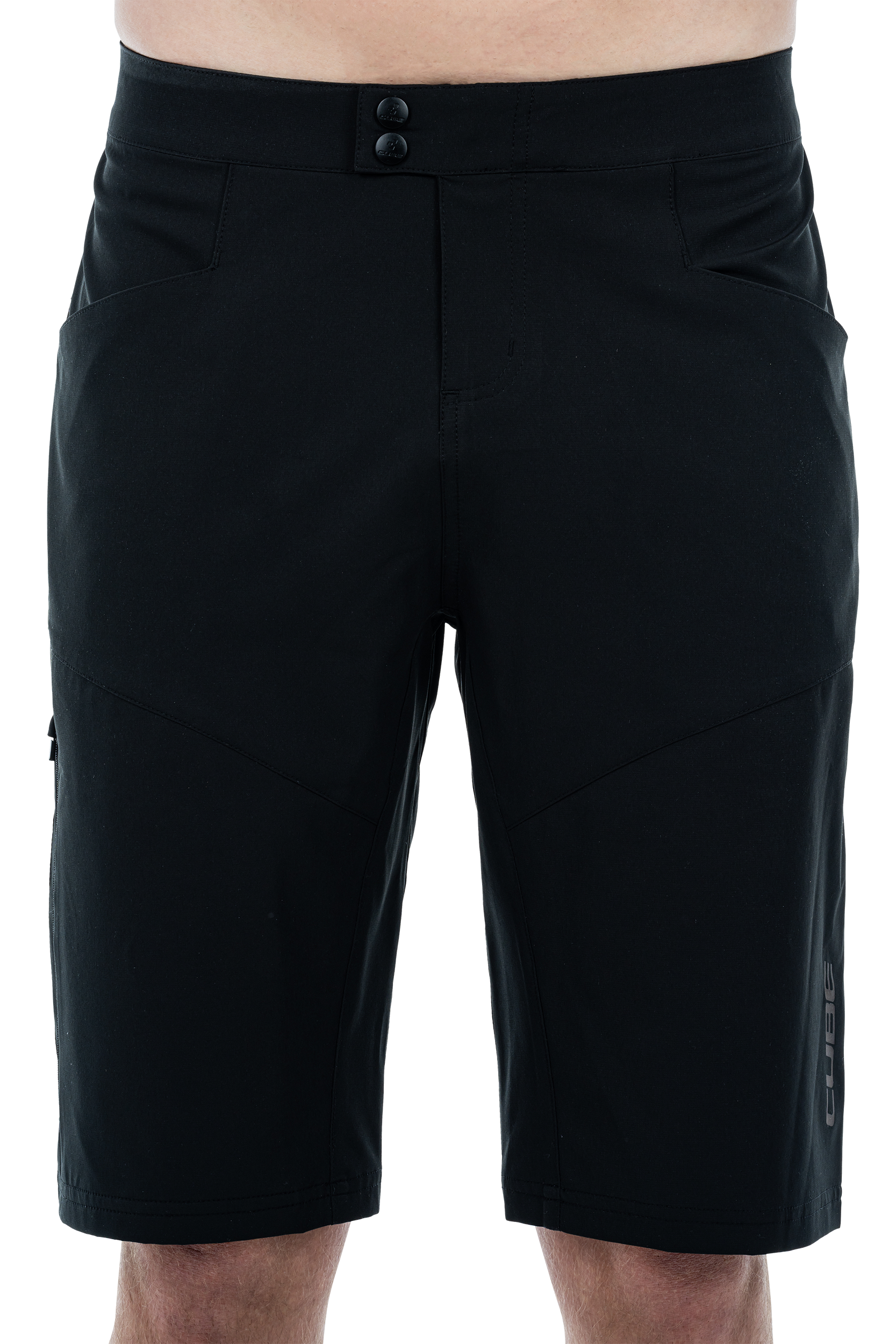 CUBE ATX Baggy Shorts CMPT zwart heren