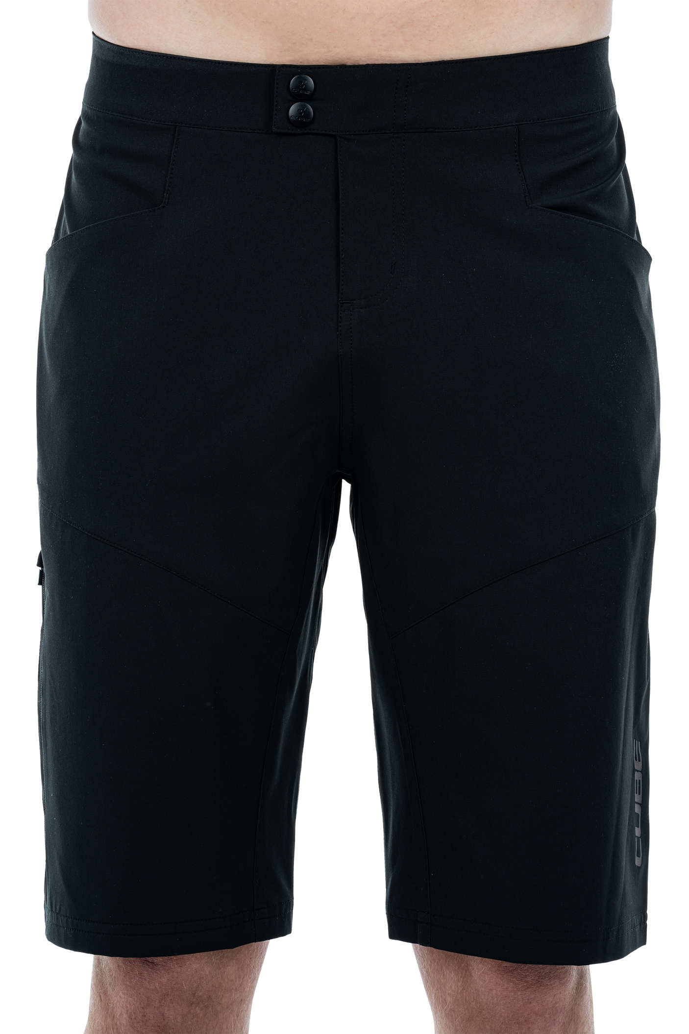 CUBE ATX Baggy Shorts CMPT zwart heren