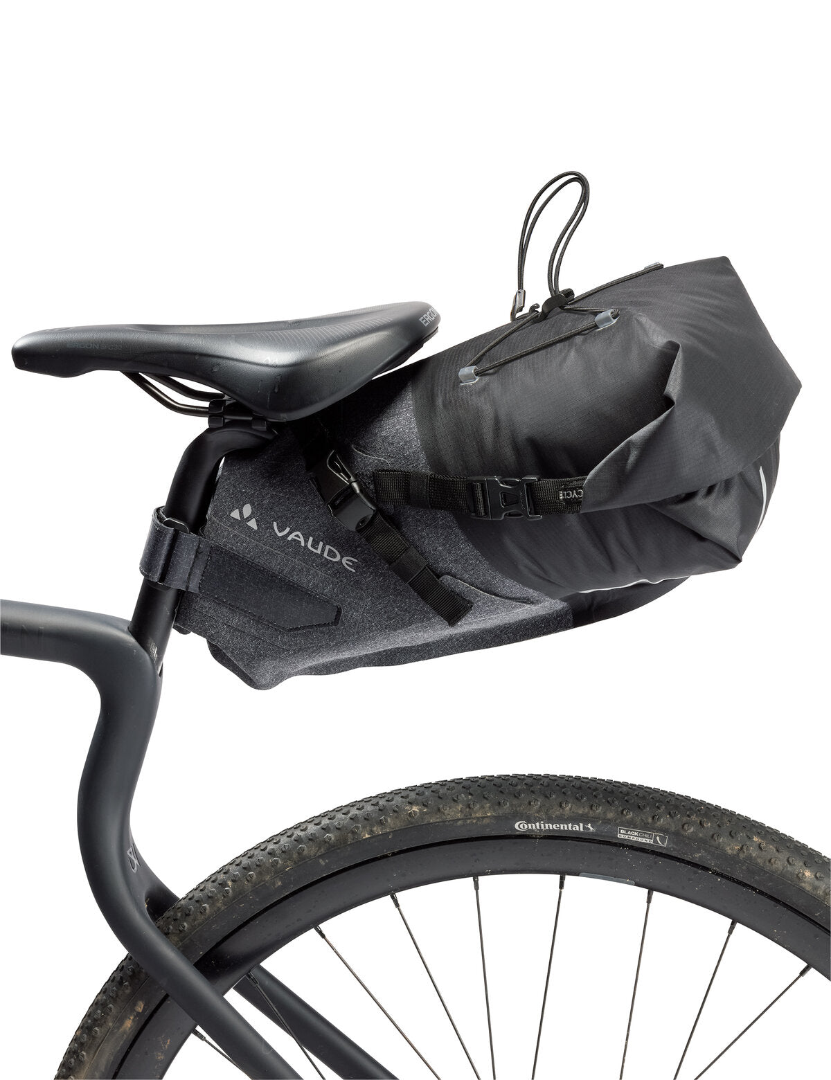 VAUDE Trailsaddle Compact zadeltas zwart