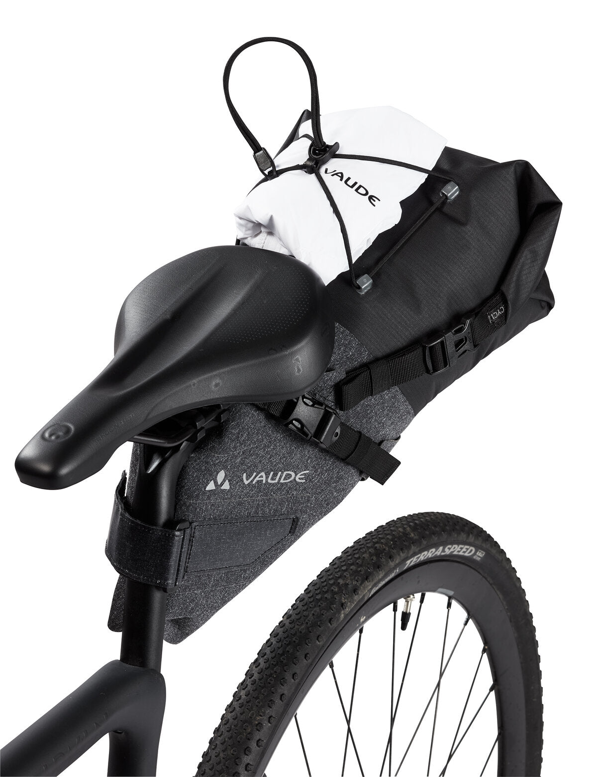 VAUDE Trailsaddle Compact zadeltas zwart