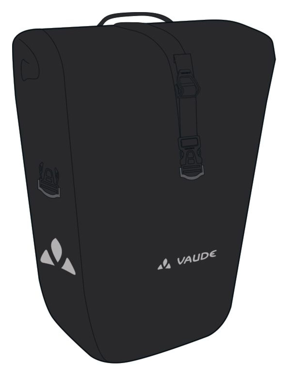 VAUDE Aqua Front zwart