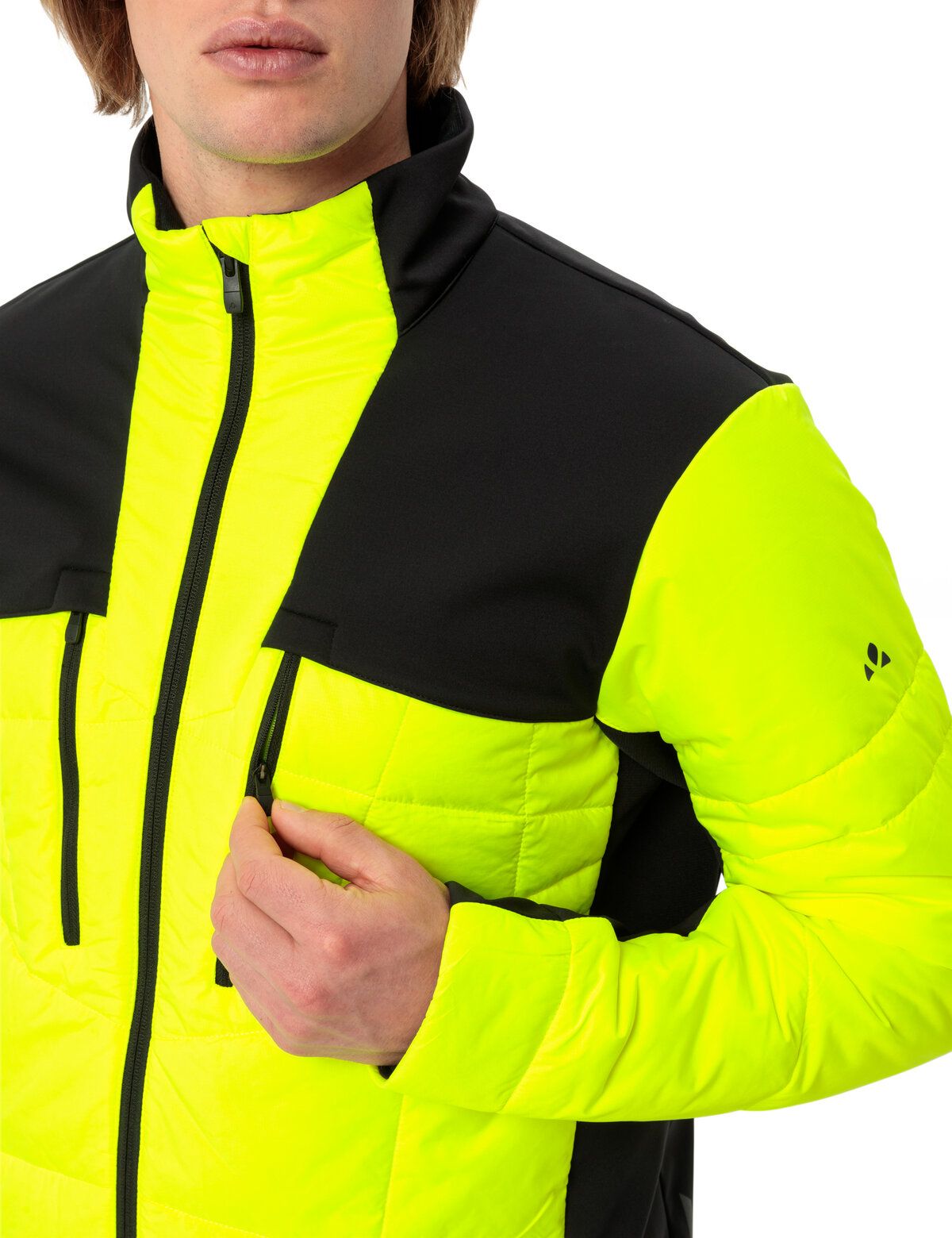 VAUDE Minaki Jas IV heren neon geel