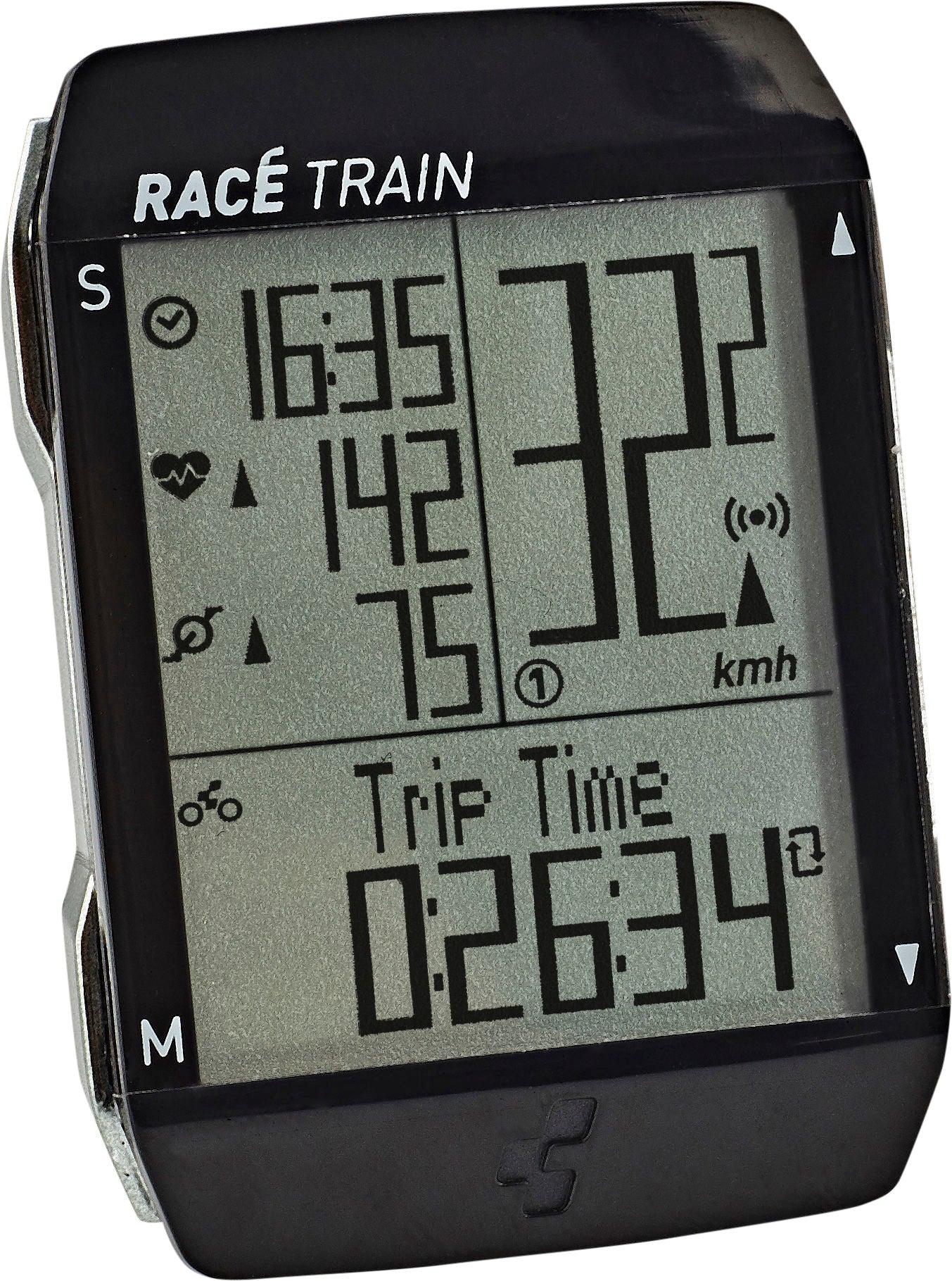 CUBE fietscomputer RACE TRAIN-set