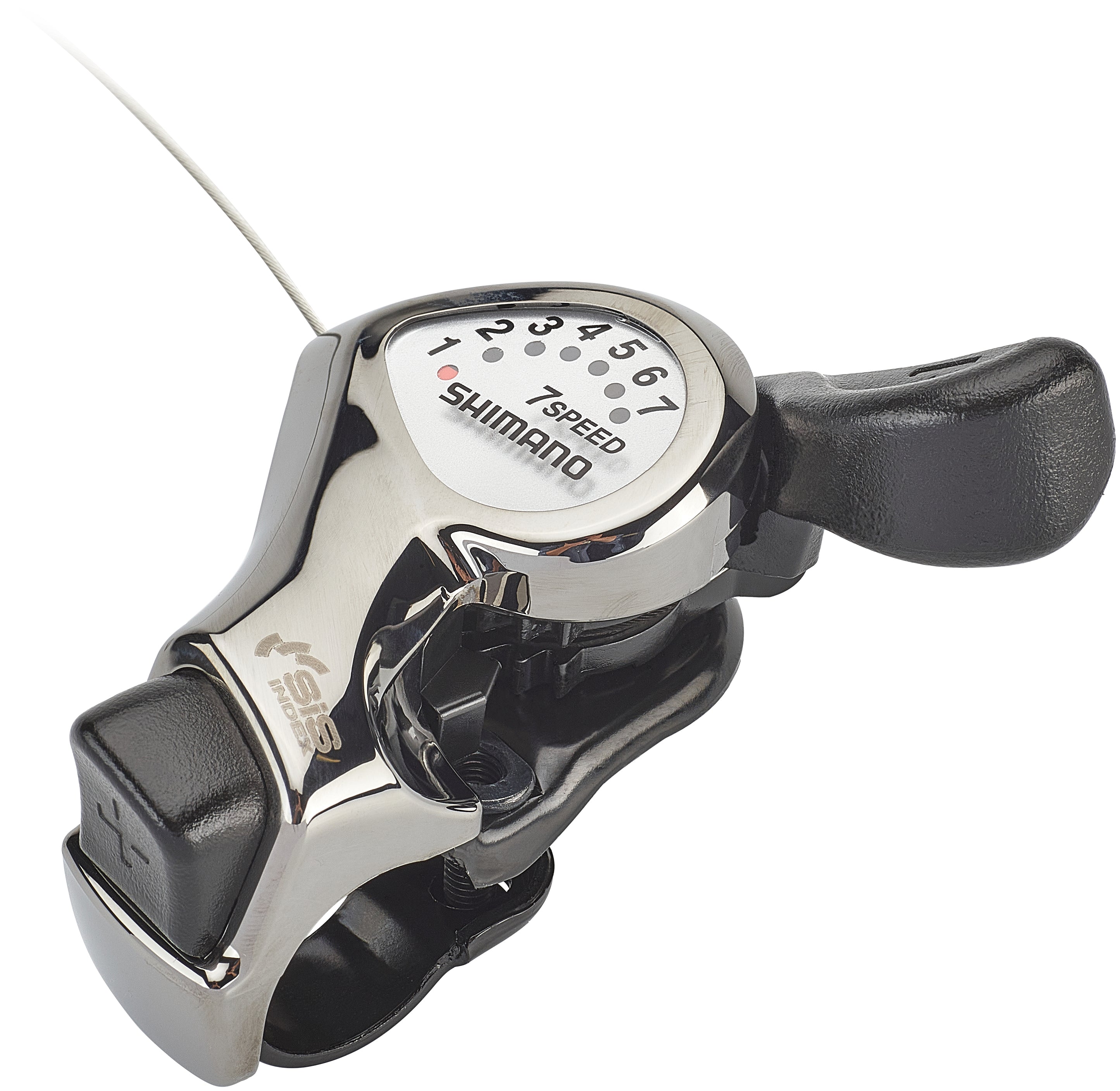 Shimano Tourney SL-FT55 shifter 7-speed zilver/zwart