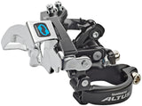 Shimano Altus FD-M310 voorderailleur 3x7/8-speed klem dual-pull zwart/zilver