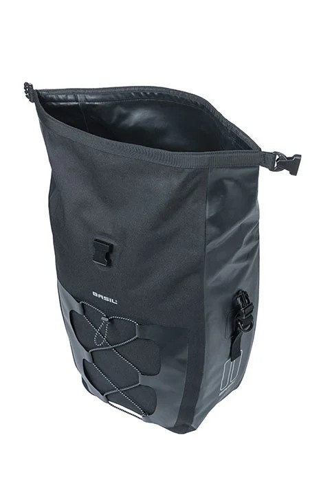 Basil Navigator Waterdichte bagagedragertas 25-31l zwart