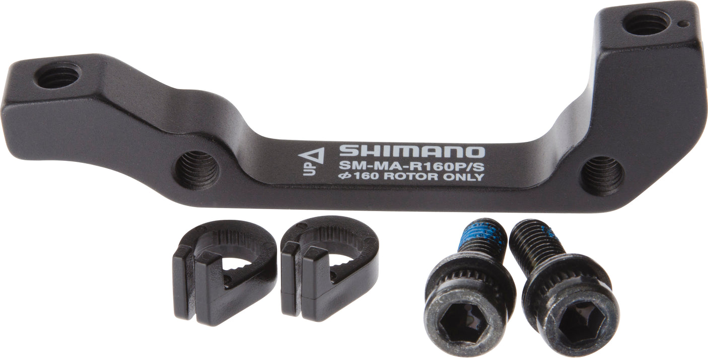 Shimano SM-MA-R160PSA adapter 160mm achterwiel zwart