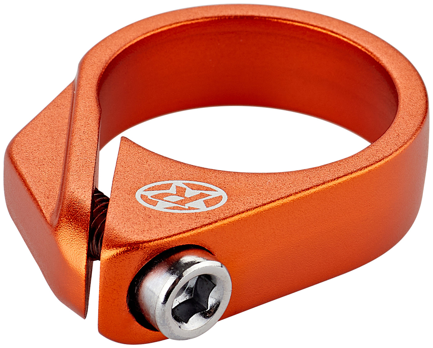 Reverse Bolt zadelklem Ø34,9mm oranje