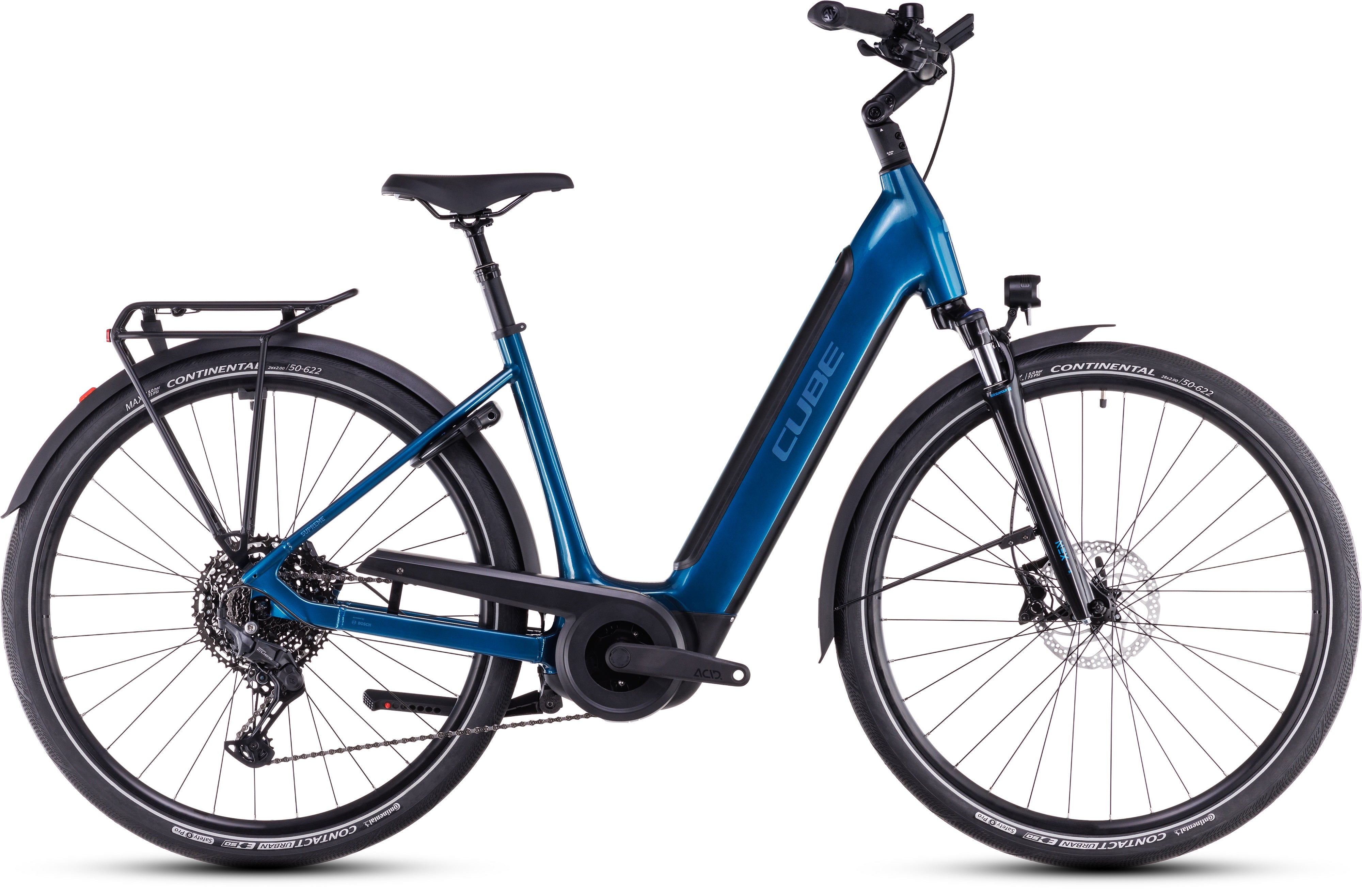 Cube Supreme Hybrid Pro 625 Easy Entry electricblue´n´blue (2025)