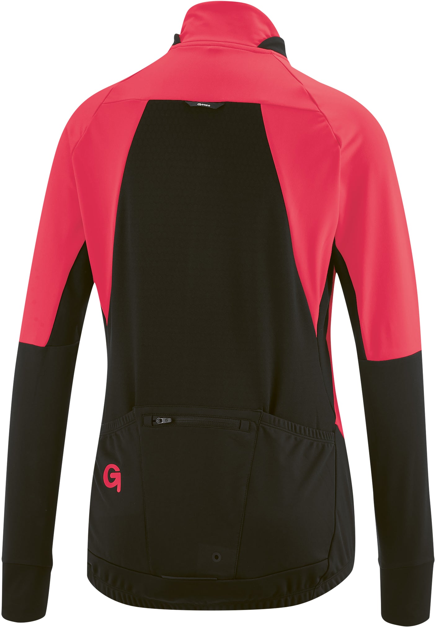 Gonso Larghia jersey met lange mouwen en volledige ritssluiting dames roze