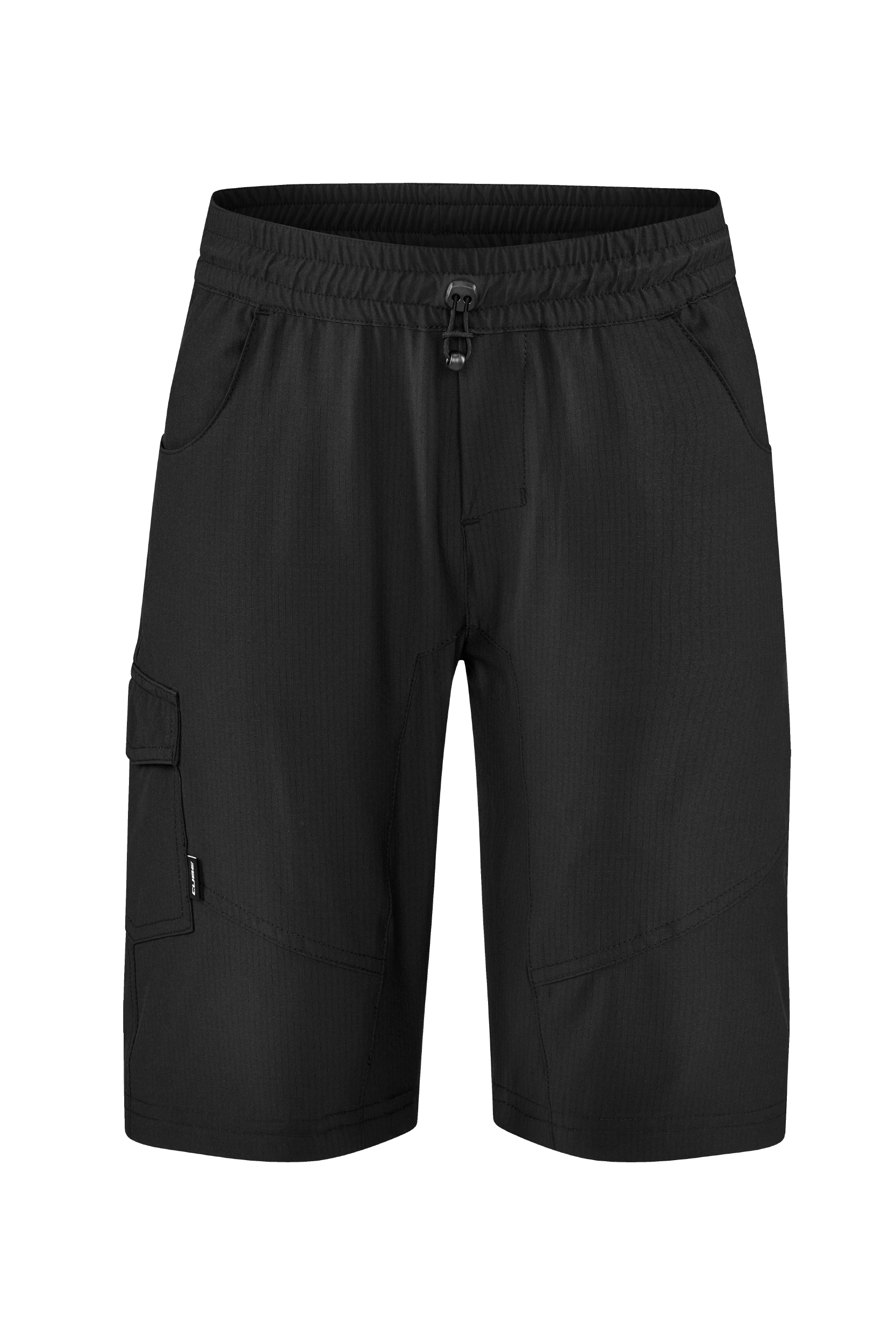 CUBE TEAMLINE Baggy Shorts ROOKIE zwart'n'wit