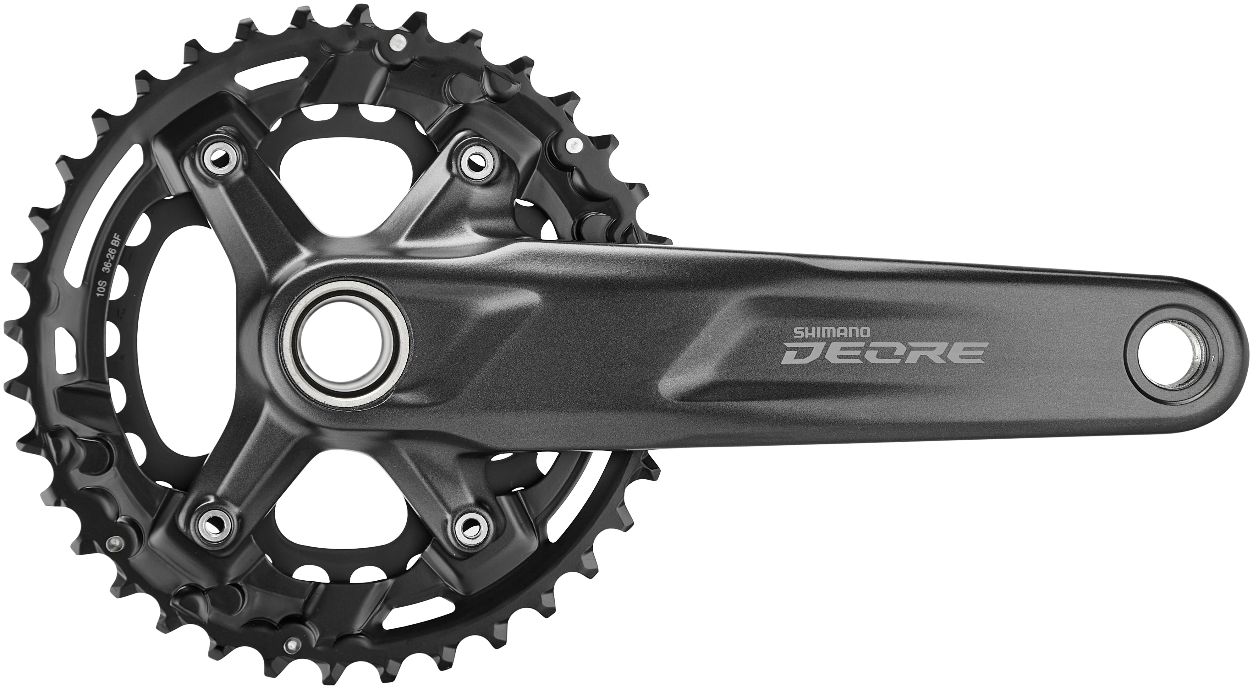 Shimano Deore FC-M4100 crankstel 2x10-speed 26/36T 48,8 mm